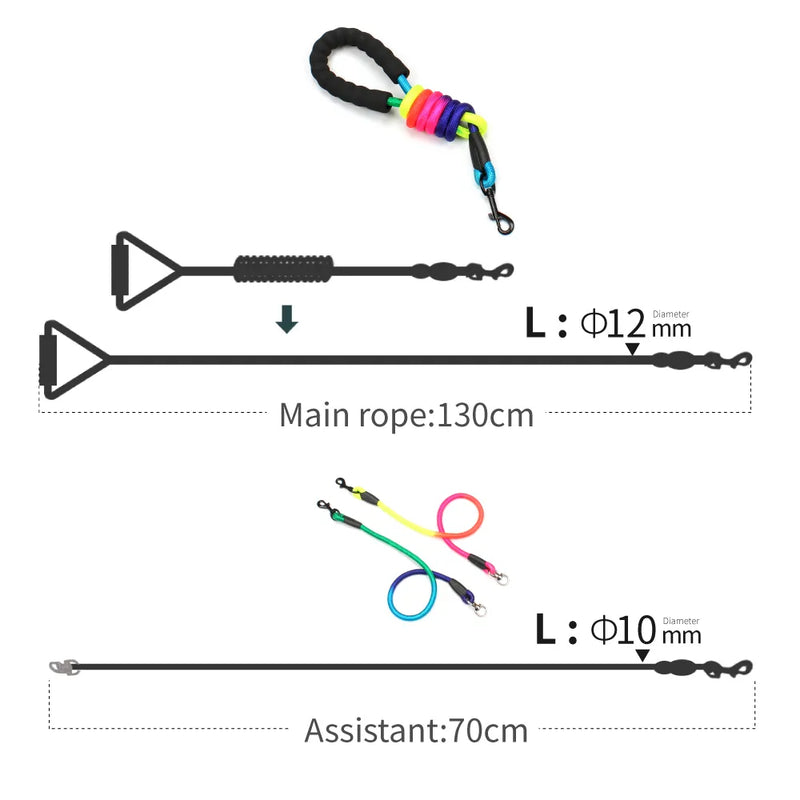 GUIA ARCO IRIS COM 1,2,3 OU 4 PUXADORES