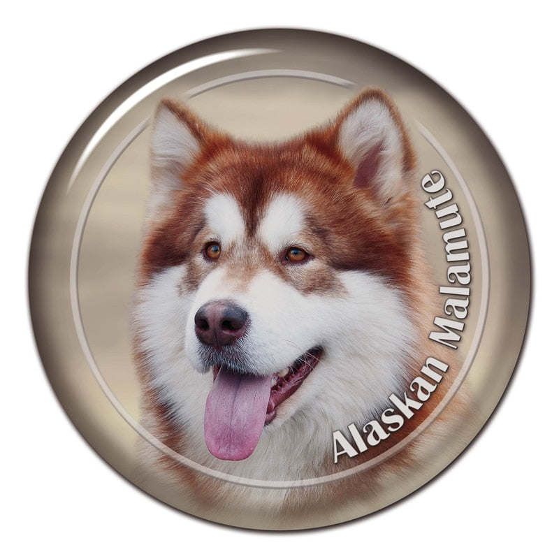 ADESIVO PARA CARRO "MALAMUTE DO ALASKA"